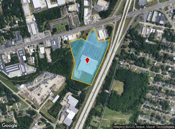  3609 Ogeechee Rd, Savannah, GA Parcel Map
