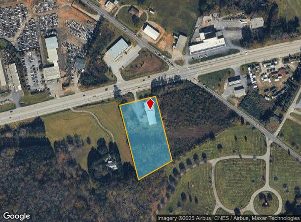  13031 E Wade Hampton Blvd, Greer, SC Parcel Map