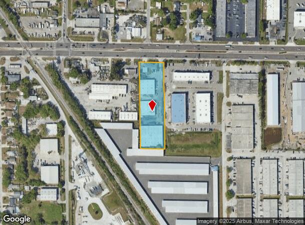  9380 Ulmerton Rd, Largo, FL Parcel Map