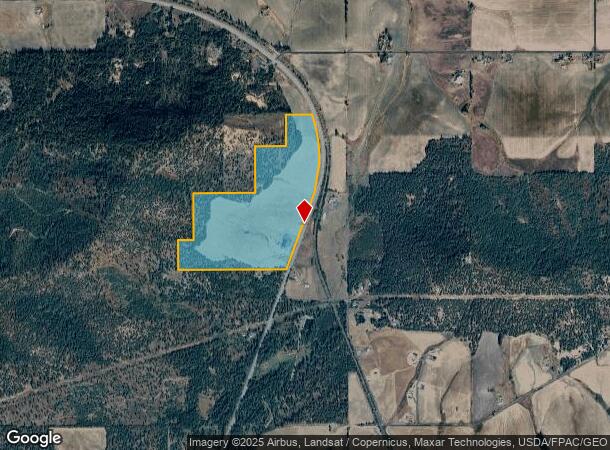 47675 S Highway 95, Worley, ID Parcel Map