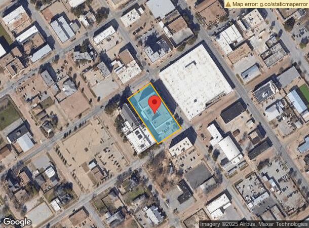  1000 Lamar St, Wichita Falls, TX Parcel Map