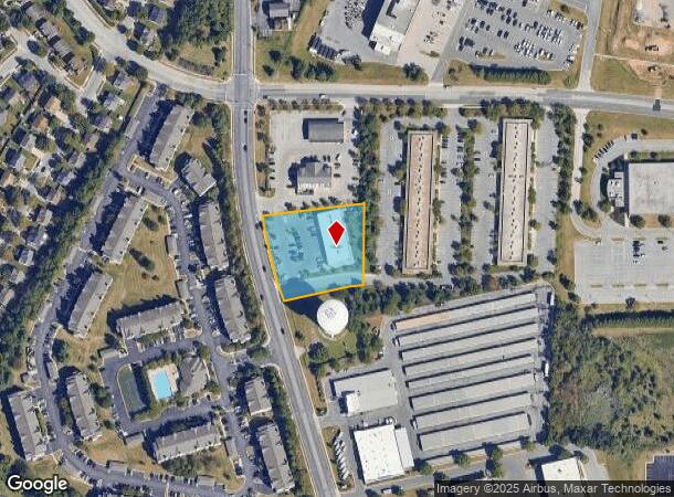  2835 N Rolling Rd, Windsor Mill, MD Parcel Map