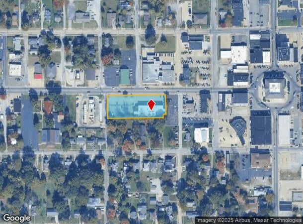 W Main St, Benton, IL Parcel Map