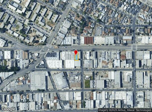  3386 E Olympic Blvd, Los Angeles, CA Parcel Map