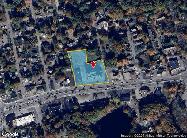 61 Worcester St, Natick, MA Parcel Map