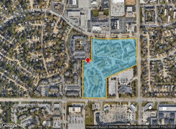  9601 Mockingbird Dr, Omaha, NE Parcel Map