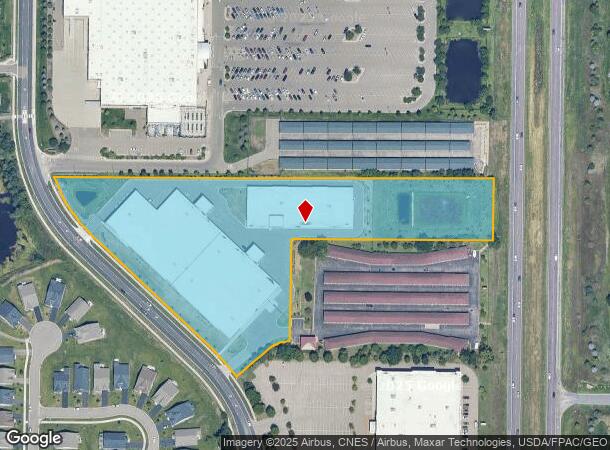 11452 Central Ave Ne, Minneapolis, MN Parcel Map