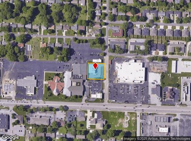 1727 S Meadowview Ave, Springfield, MO Parcel Map