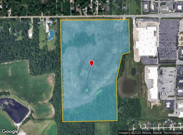 10345 W Sweet Breeze Way, Fort Wayne, IN Parcel Map