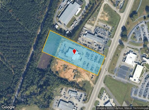 2827 Magnolia St At Saint Matthews Rd, Orangeburg, SC Parcel Map
