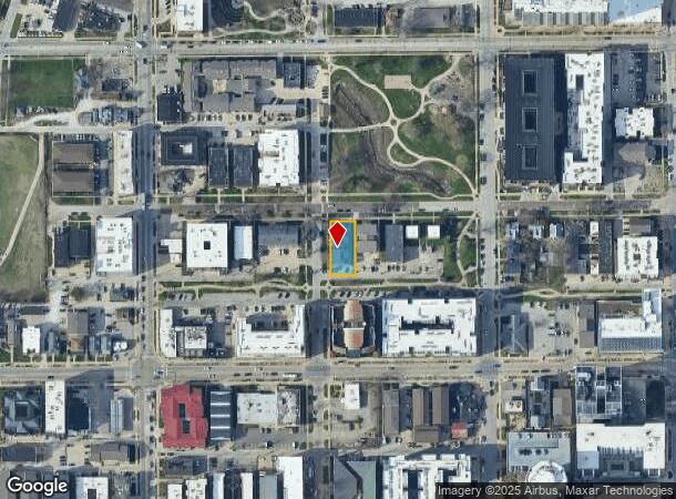 201 E Healey St, Champaign, IL Parcel Map