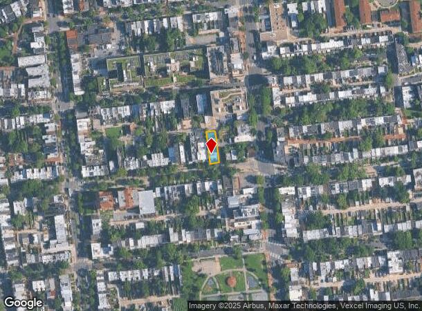  715 Kenyon St Nw, Washington, DC Parcel Map