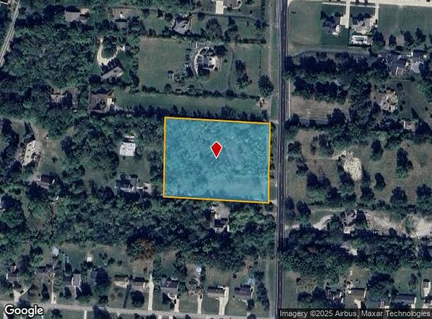  20800 Meridian Rd, Grosse Ile, MI Parcel Map