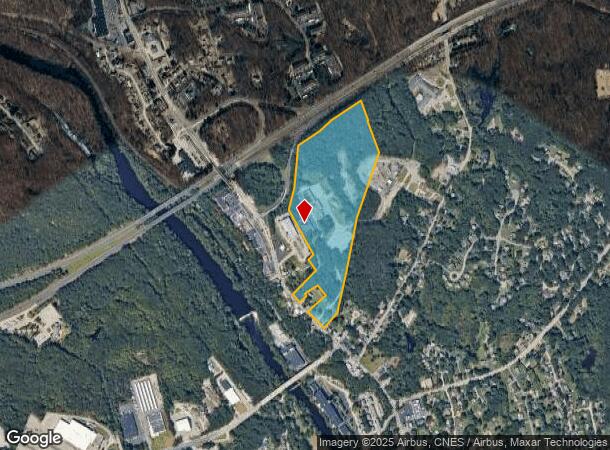 1595 Mendon Rd, Cumberland, RI Parcel Map