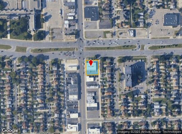 5524 Schaefer Rd, Dearborn, MI Parcel Map