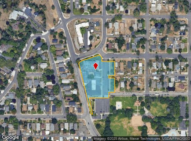  1603 N Belt St, Spokane, WA Parcel Map
