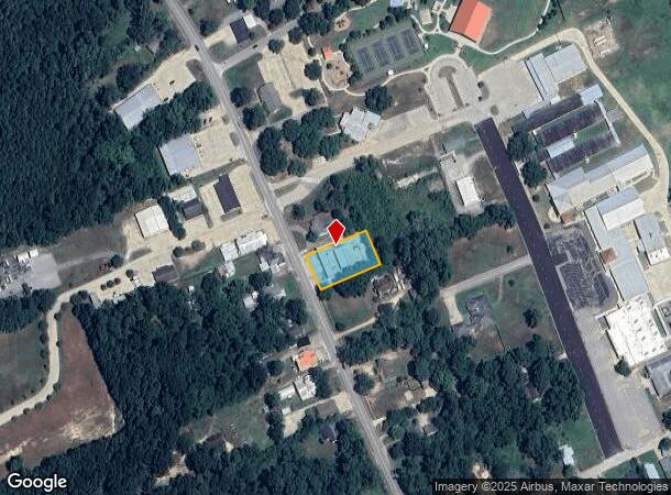 611 Tenaha St, Center, TX Parcel Map