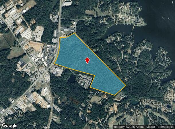  1024 Greensboro Rd, Eatonton, GA Parcel Map