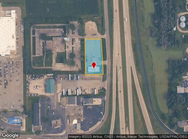  1200 W Frontage Rd, Owatonna, MN Parcel Map