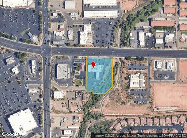  1805 W Sunset Blvd, Saint George, UT Parcel Map