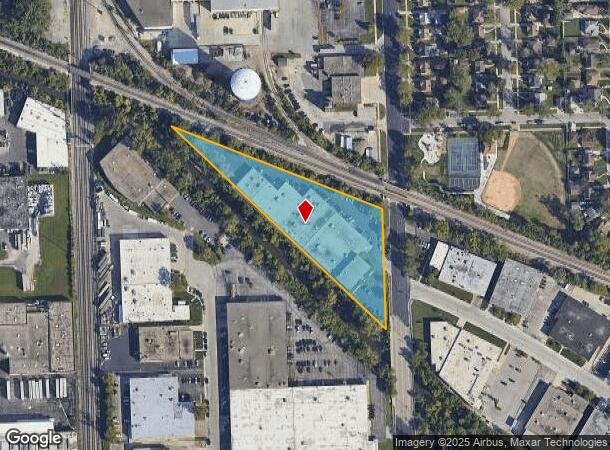 2424 S 25Th Ave, Broadview, IL Parcel Map