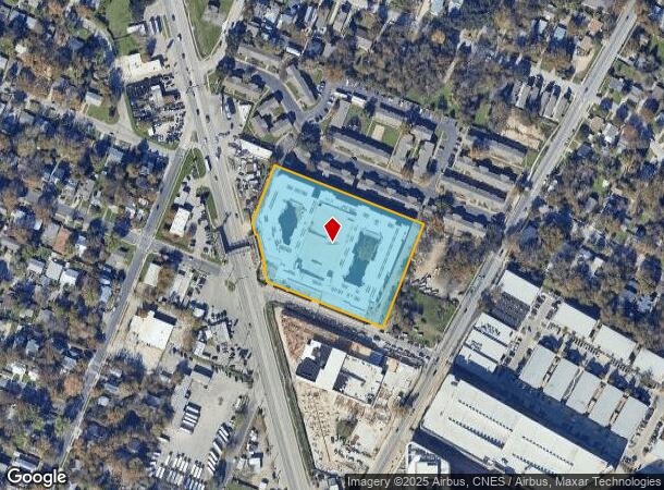 3706 Goodwin Ave, Austin, TX Parcel Map