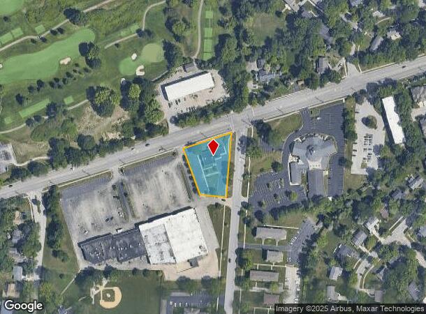  1296 E Chicago Ave, Naperville, IL Parcel Map