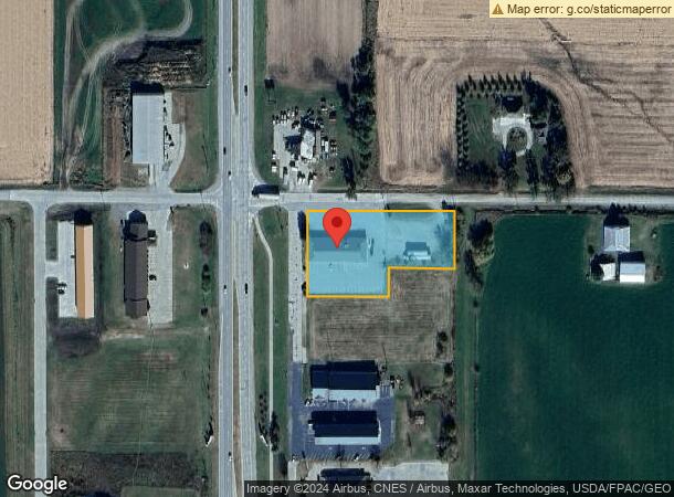  2110 West St S, Grinnell, IA Parcel Map