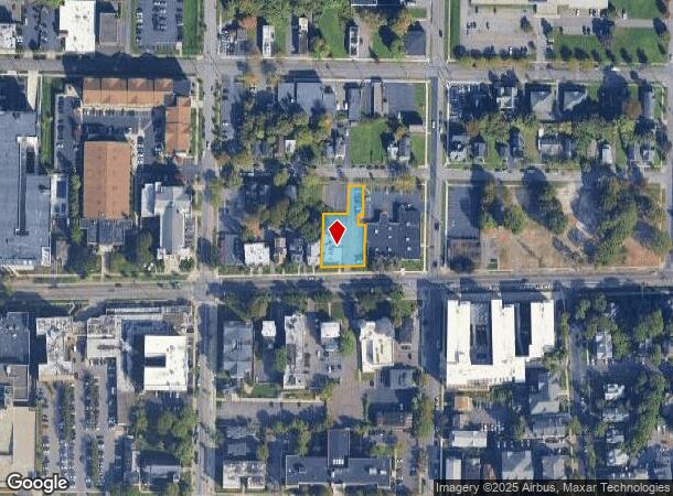  1117 E Genesee St, Syracuse, NY Parcel Map