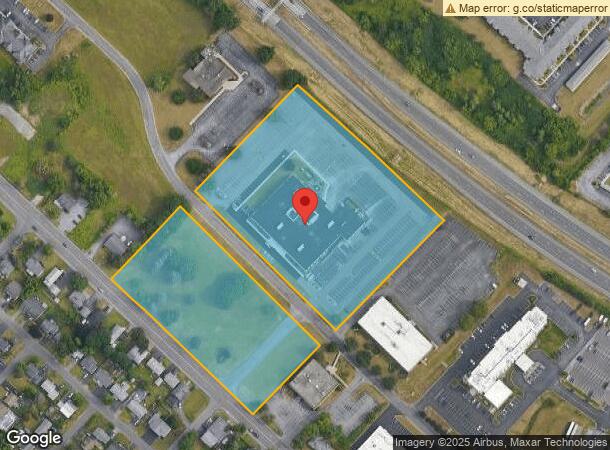  110 Elwood Davis Rd, Syracuse, NY Parcel Map