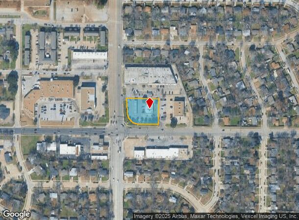  901 E Park Row Dr, Arlington, TX Parcel Map