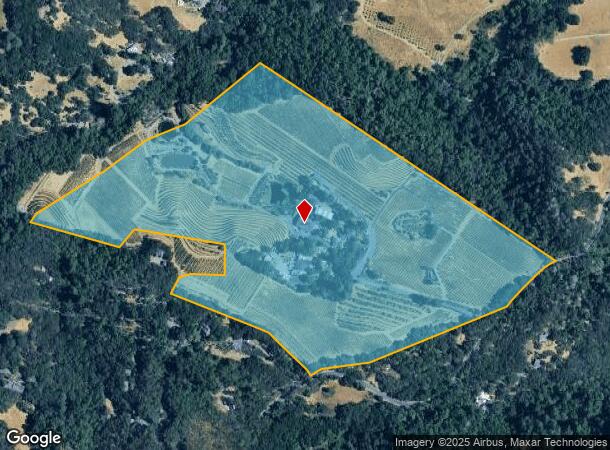 1883 London Ranch Rd, Glen Ellen, CA Parcel Map