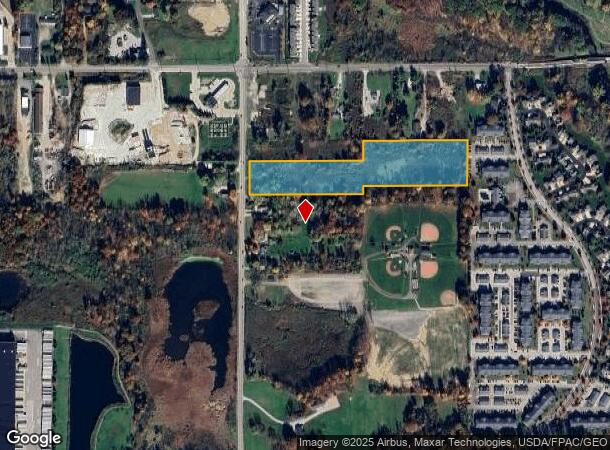  4067 Wyoga Lake Rd, Stow, OH Parcel Map