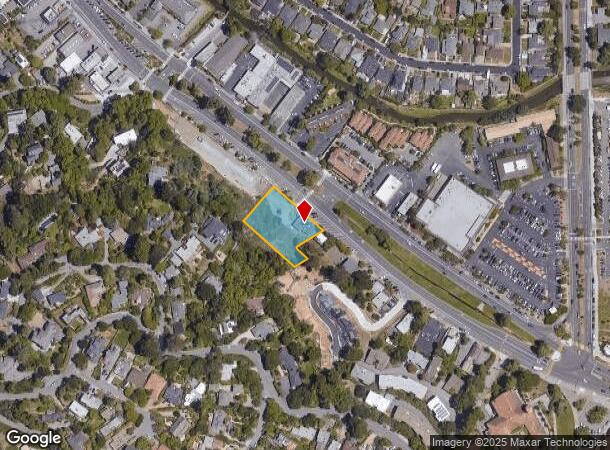  510 Miller Ave, Mill Valley, CA Parcel Map