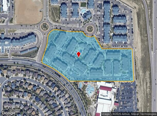  5520 Woodmen Ridge Vw, Colorado Springs, CO Parcel Map