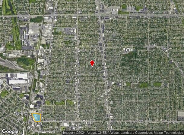  1020 Military Rd, Buffalo, NY Parcel Map