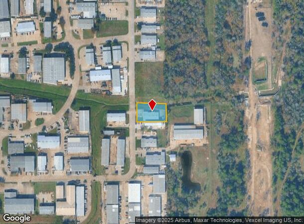  303 Derrick Dr, Humble, TX Parcel Map
