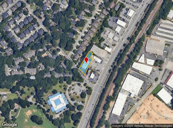 2669 Osborne Rd Ne, Brookhaven, GA Parcel Map