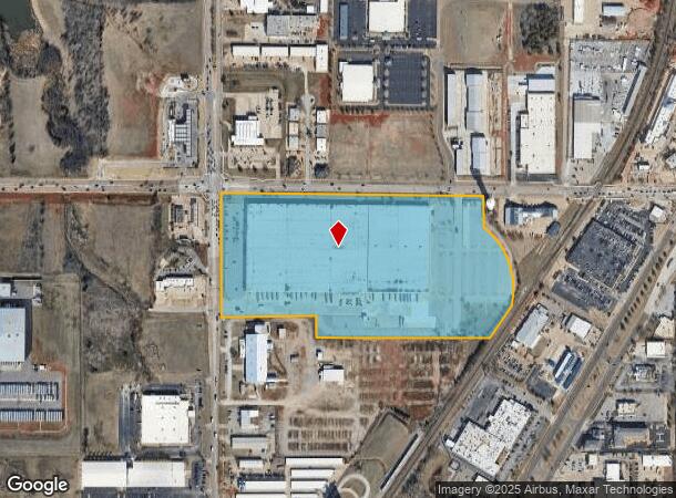  3400 S Kelly Ave, Edmond, OK Parcel Map