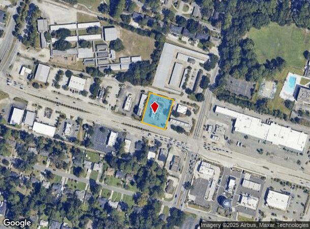 14 W Derenne Ave, Savannah, GA Parcel Map