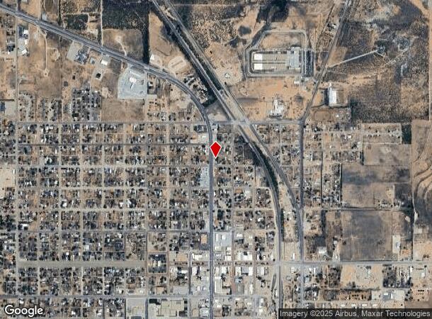  508 N Broadway St, Post, TX Parcel Map