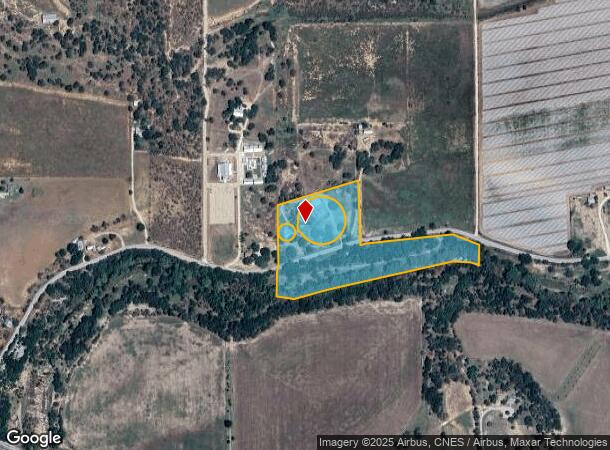  3234 Luckenbach Rd, Fredericksburg, TX Parcel Map