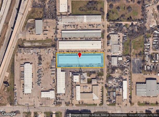  1719 Peters Rd, Irving, TX Parcel Map