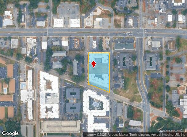 1600 W Call St, Tallahassee, FL Parcel Map