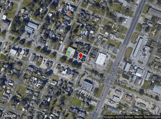 215A W Judge Perez Dr, Chalmette, LA Parcel Map