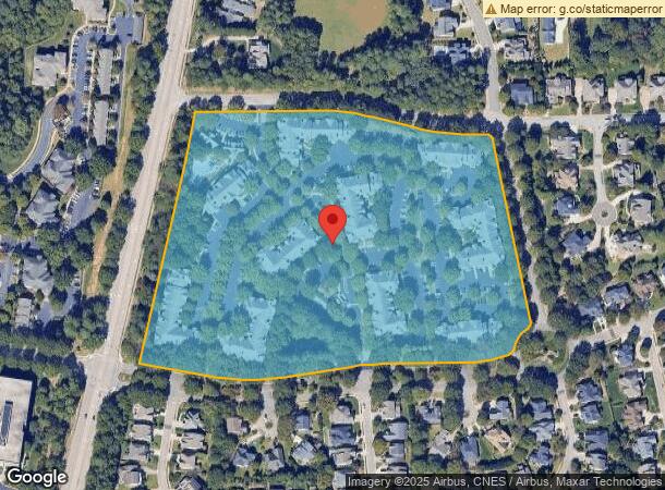  2000 Inman Park Dr, Raleigh, NC Parcel Map