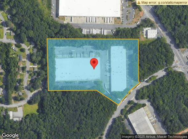  3645 Southside Industrial Pky Se, Atlanta, GA Parcel Map