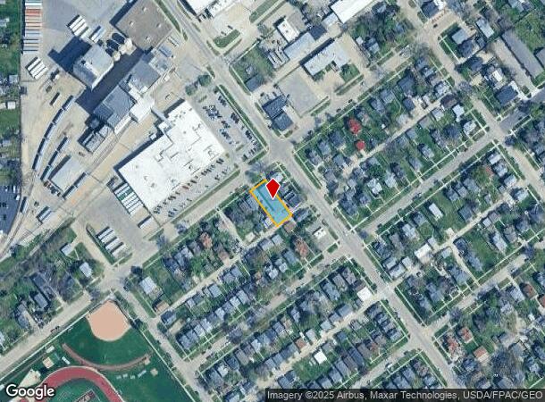 1553 E Ave Ne, Cedar Rapids, IA Parcel Map