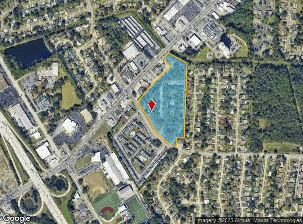 0 W University Blvd W, Jacksonville, FL Parcel Map
