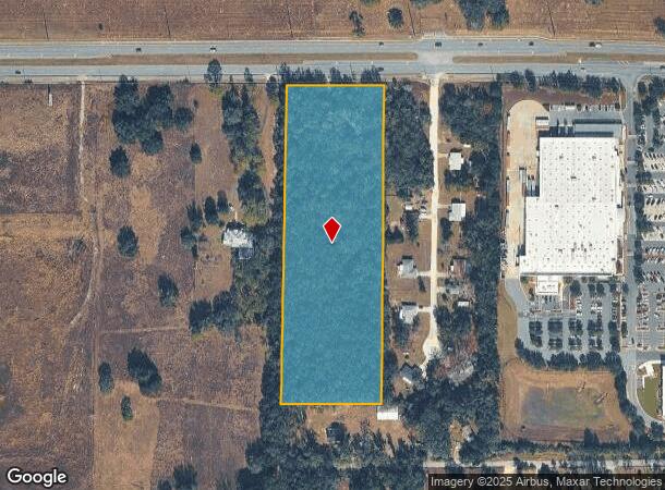  3470 W Norvell Bryant Hwy, Lecanto, FL Parcel Map